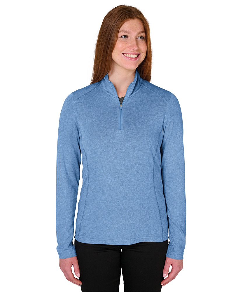 Women's Vista Tri-Blend Quarter Zip 12