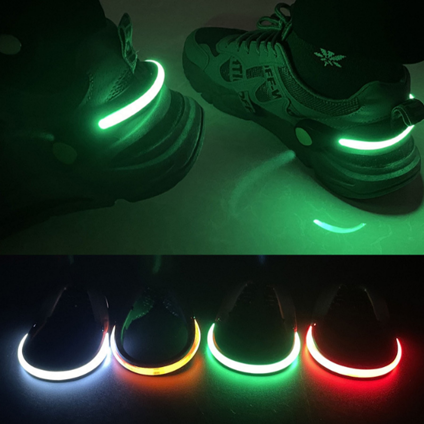 LED Flash Shoe Safety Clip Lights 1