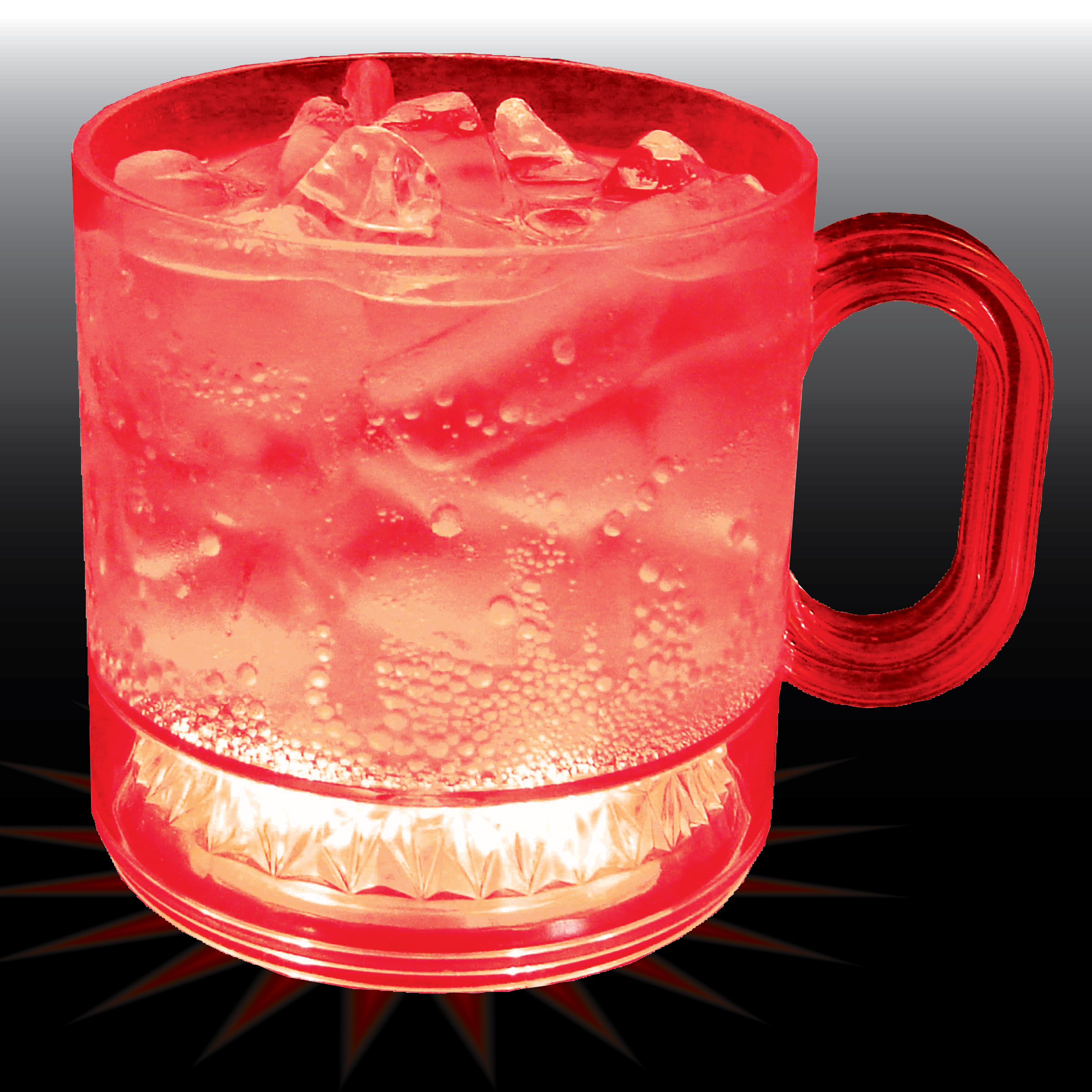 12oz Lites Up Plastic Coffee Mug with Handle 9