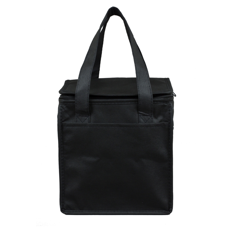 8"W x 8-1/2"H x 6"Gusset - "SUPER FROSTY" Insulated Food Delivery Bag – Lunch Size Tote 22