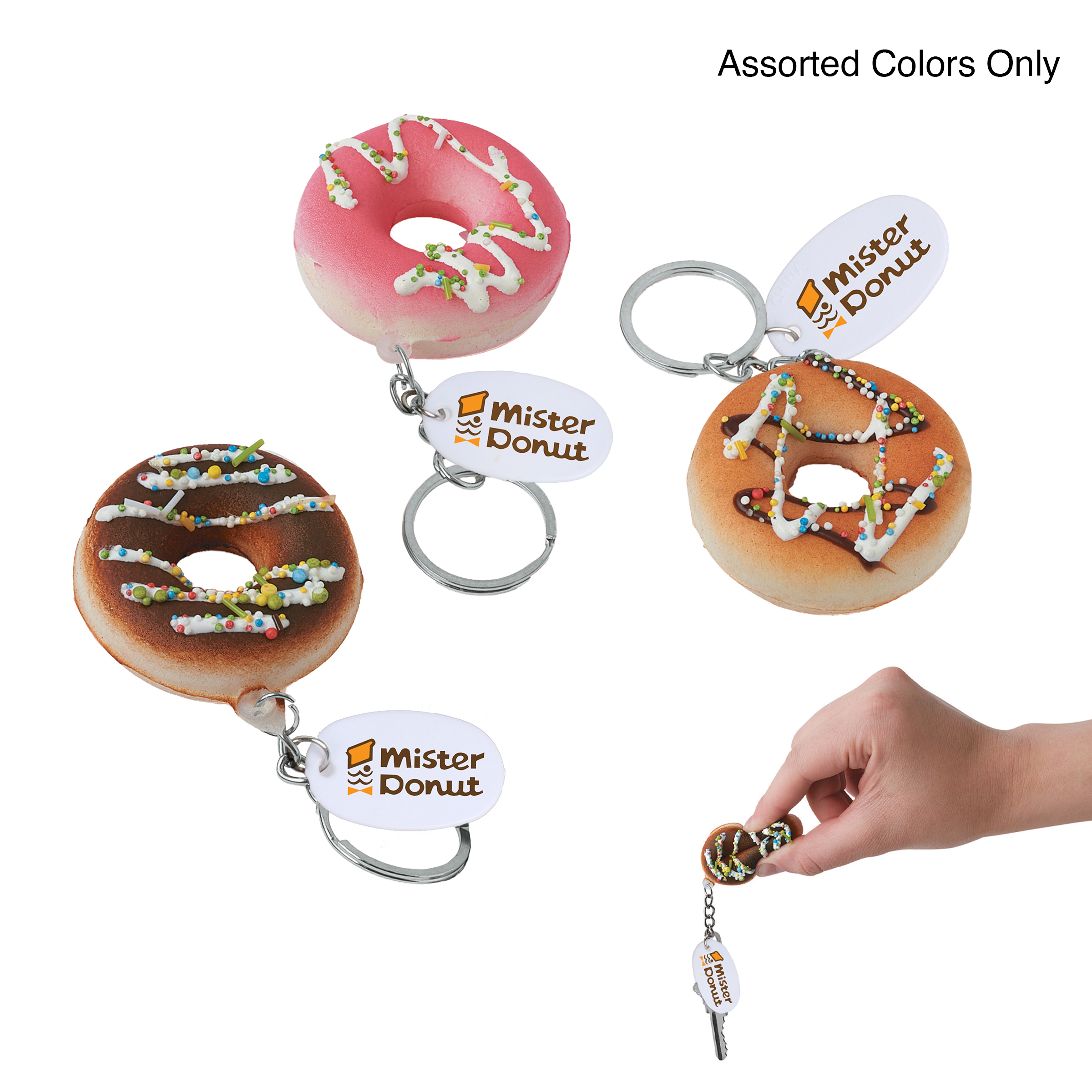 Squishy Donut Keychain 1