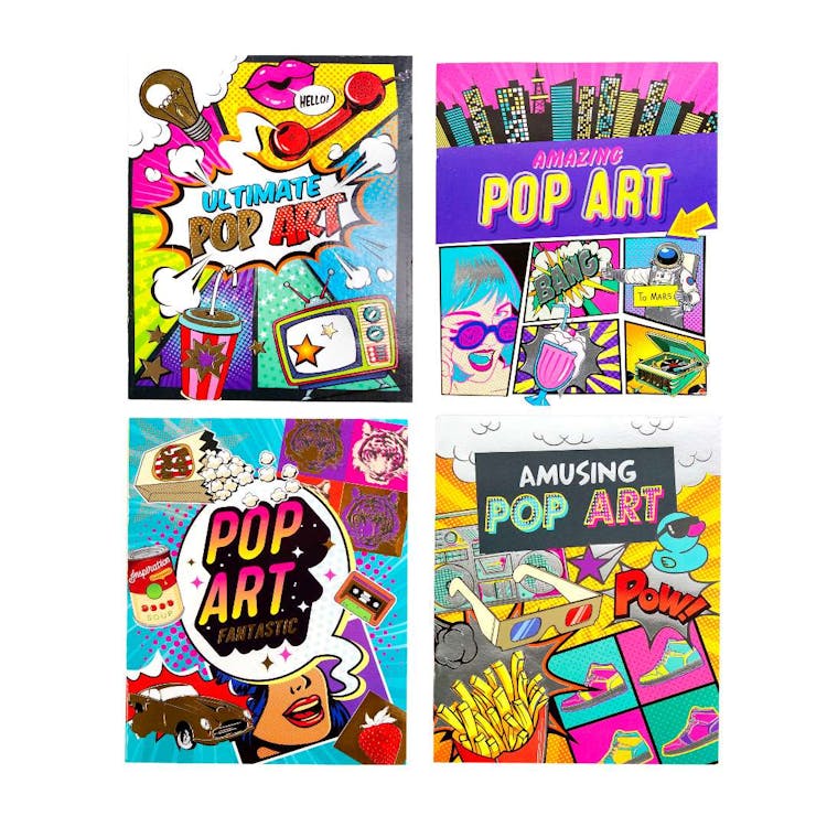 Pop Art Coloring Books - Assorted 2