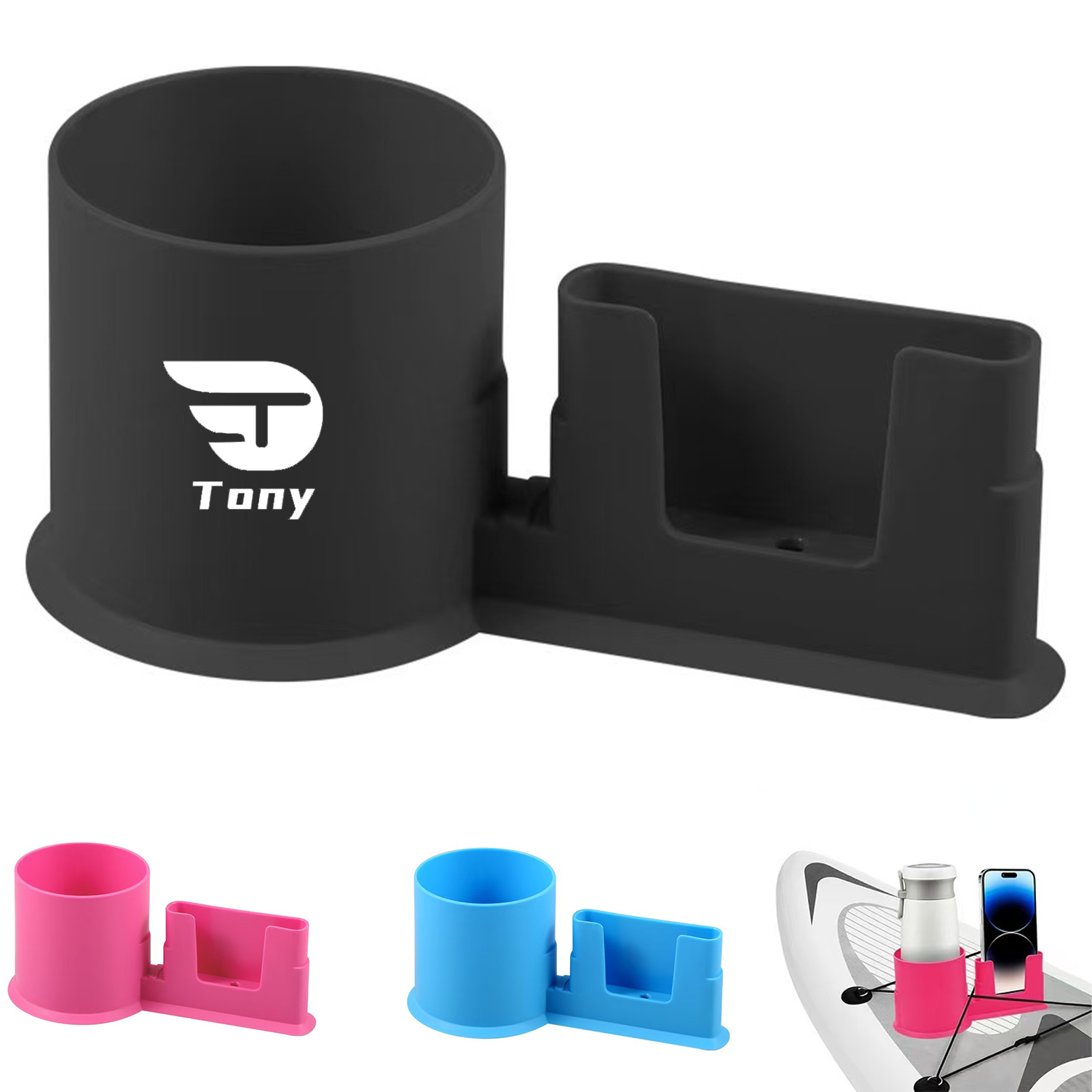 Paddle Board PVC Drink Phone Holder 5