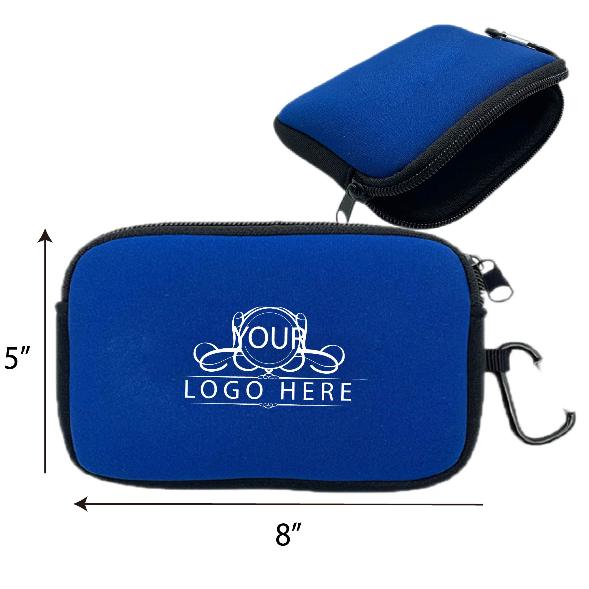 Zippered Closure Accessory Pouch 2