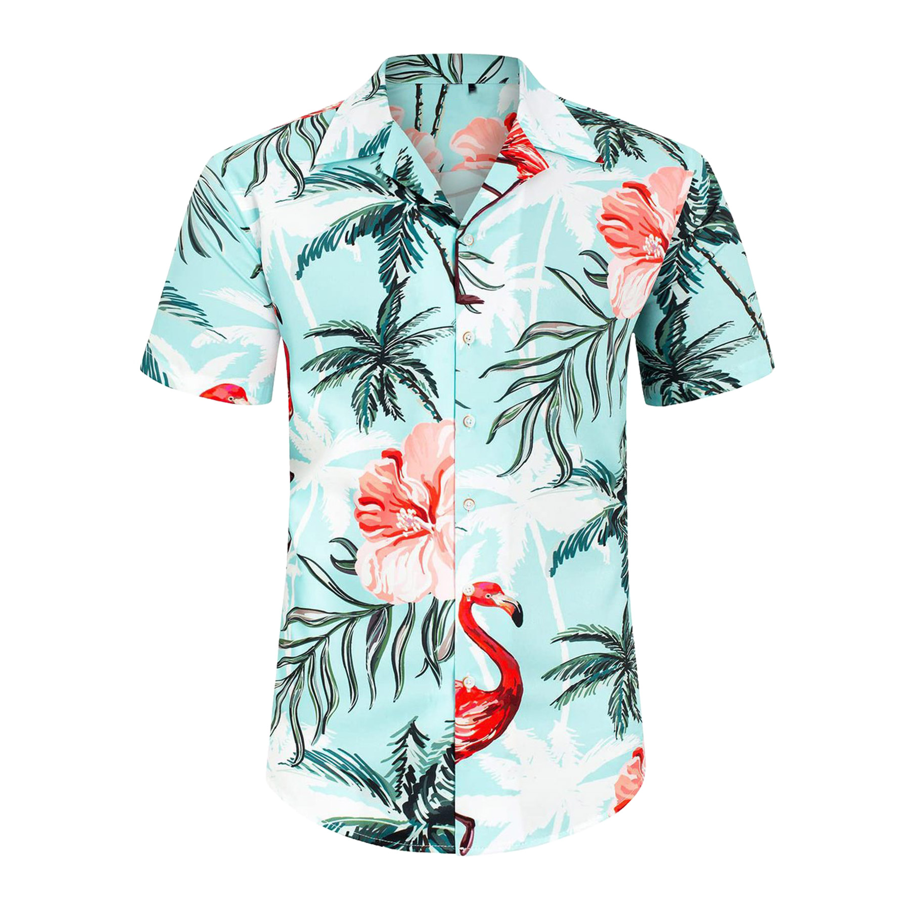 Mens Hawaiian Short Sleeve Shirt 42