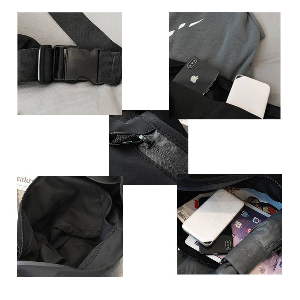 Trendy Cross Body Sling Collapsible Bag Shoulder Backpack 3