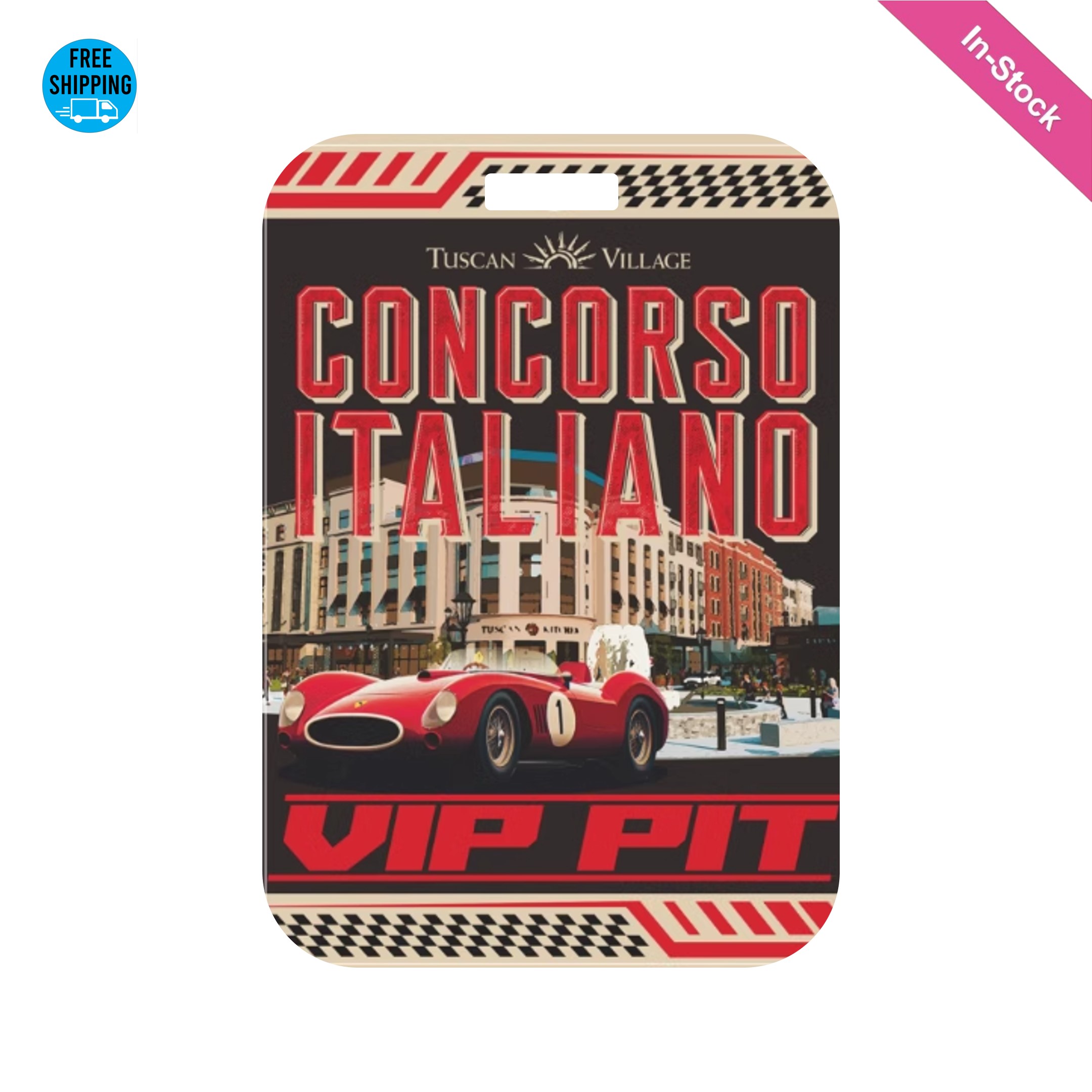 Full Color PVC Event Credential Badge (5"x3") 2