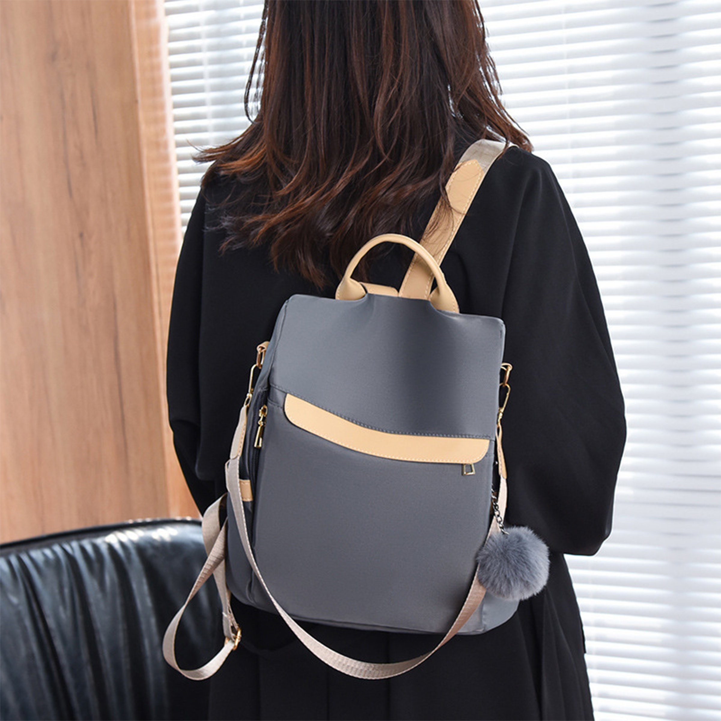 Oxford Large Capacity Minimalist Backpack 5