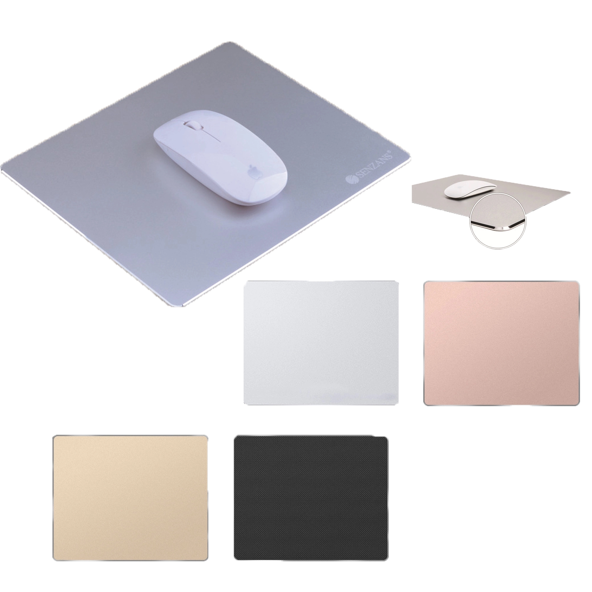 Aluminum Alloy Metal Mouse Pad 2