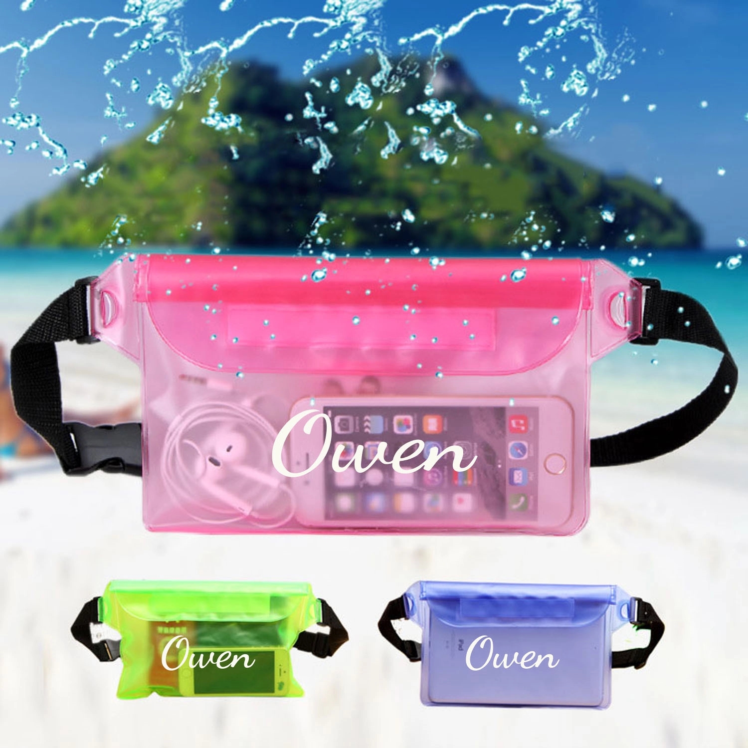 Waterproof Pouch With Waist Strap 1