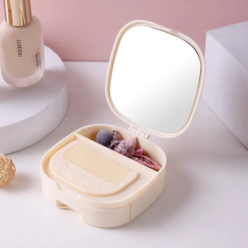 Customized portable comb storage box 3