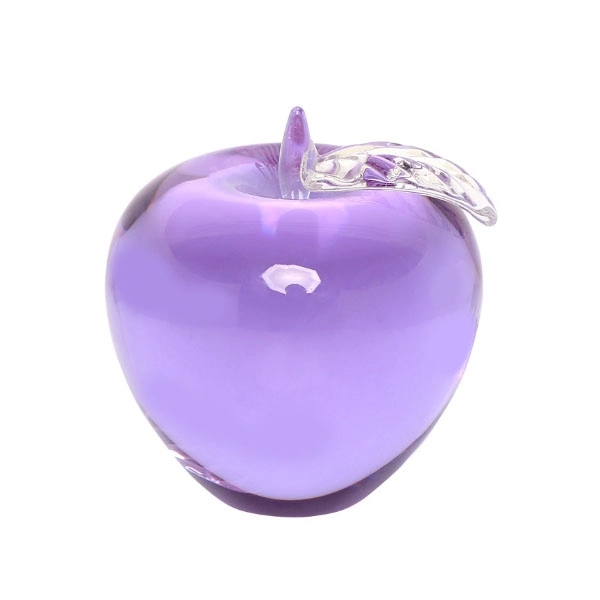 Crystal Apple For Christmas Gift 2