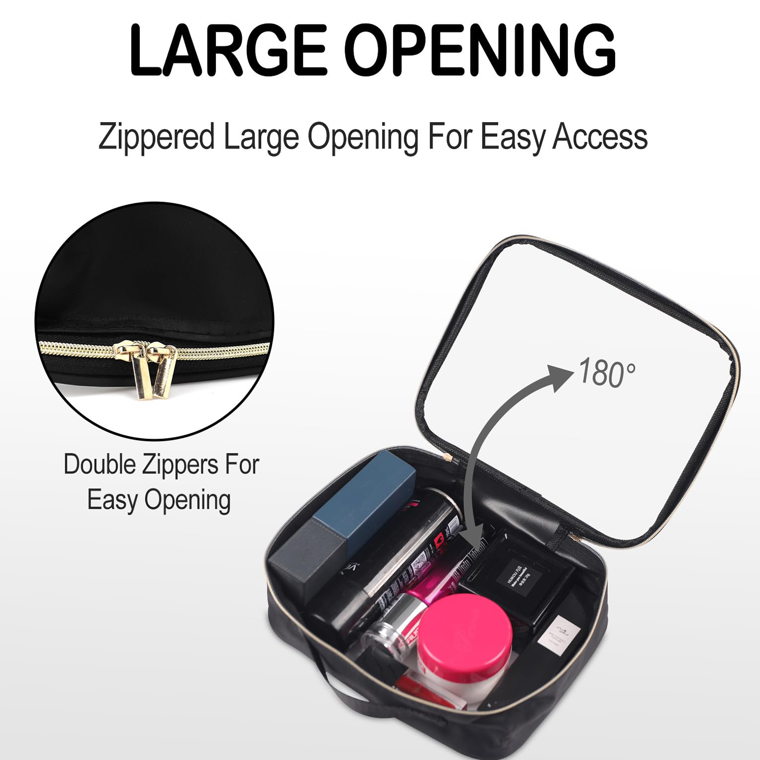 PVC Transparent Waterproof Handheld Storage Bag 8
