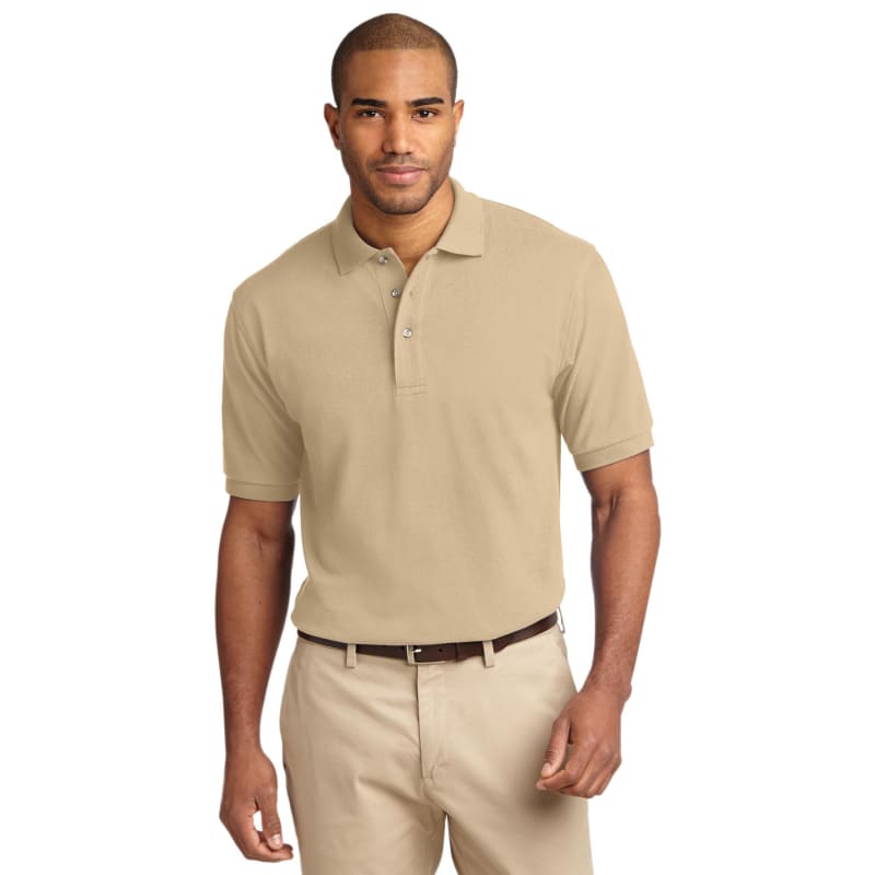 Port Authority Heavyweight Cotton Pique Polo. 28