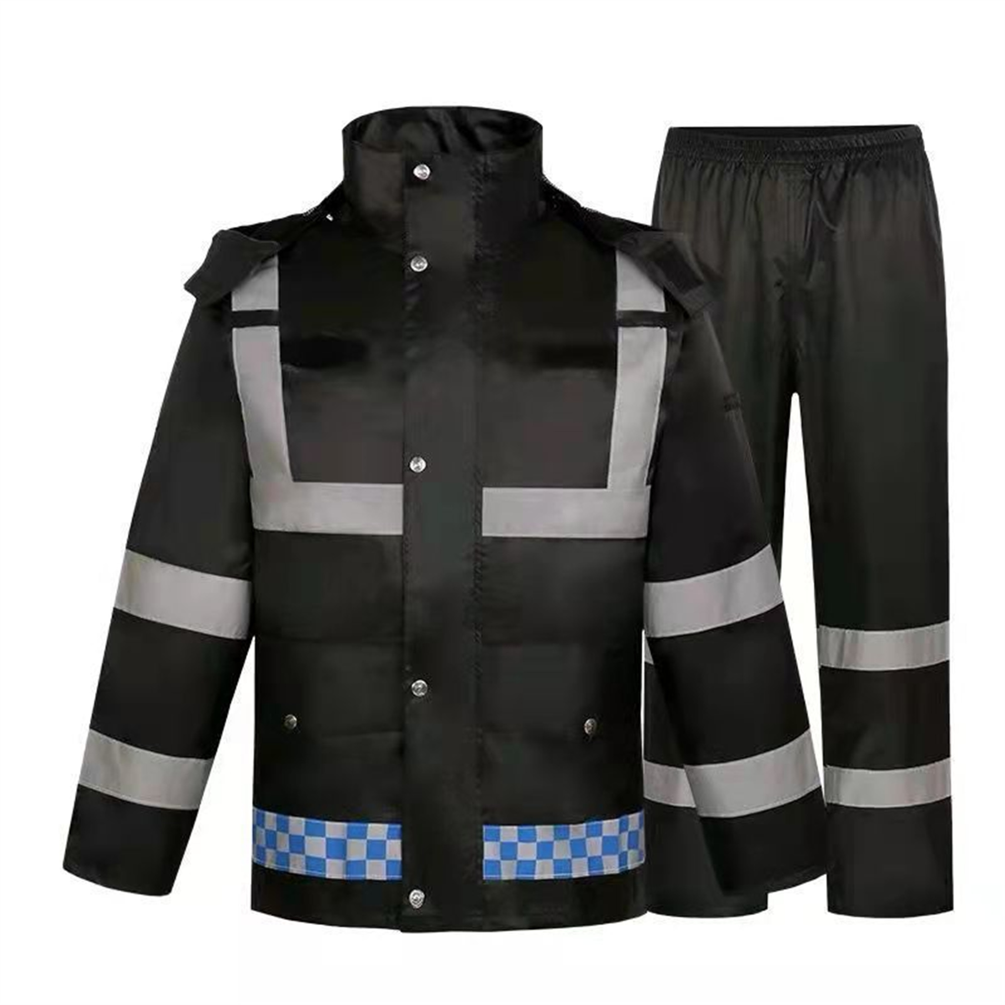 High Visibility Safety Raincoat Suit 5