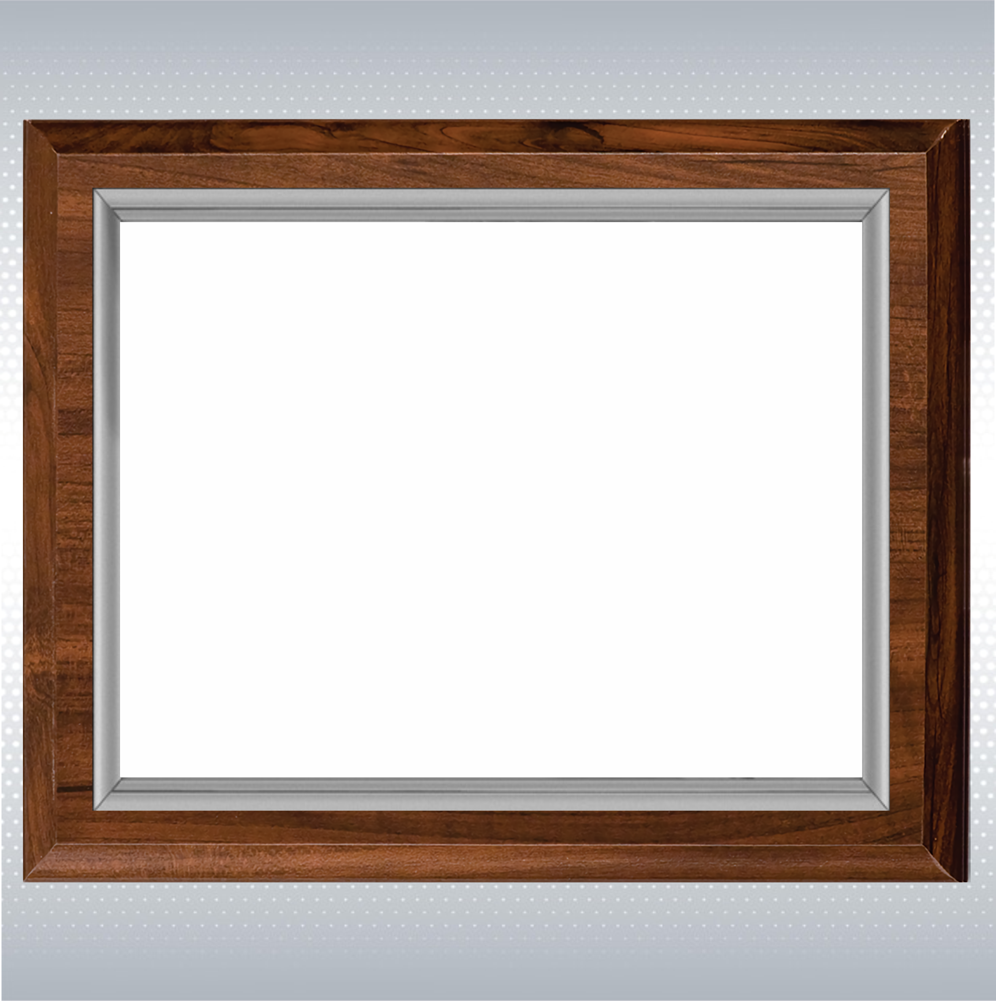 Cherry Finish Certificate Plaque 7