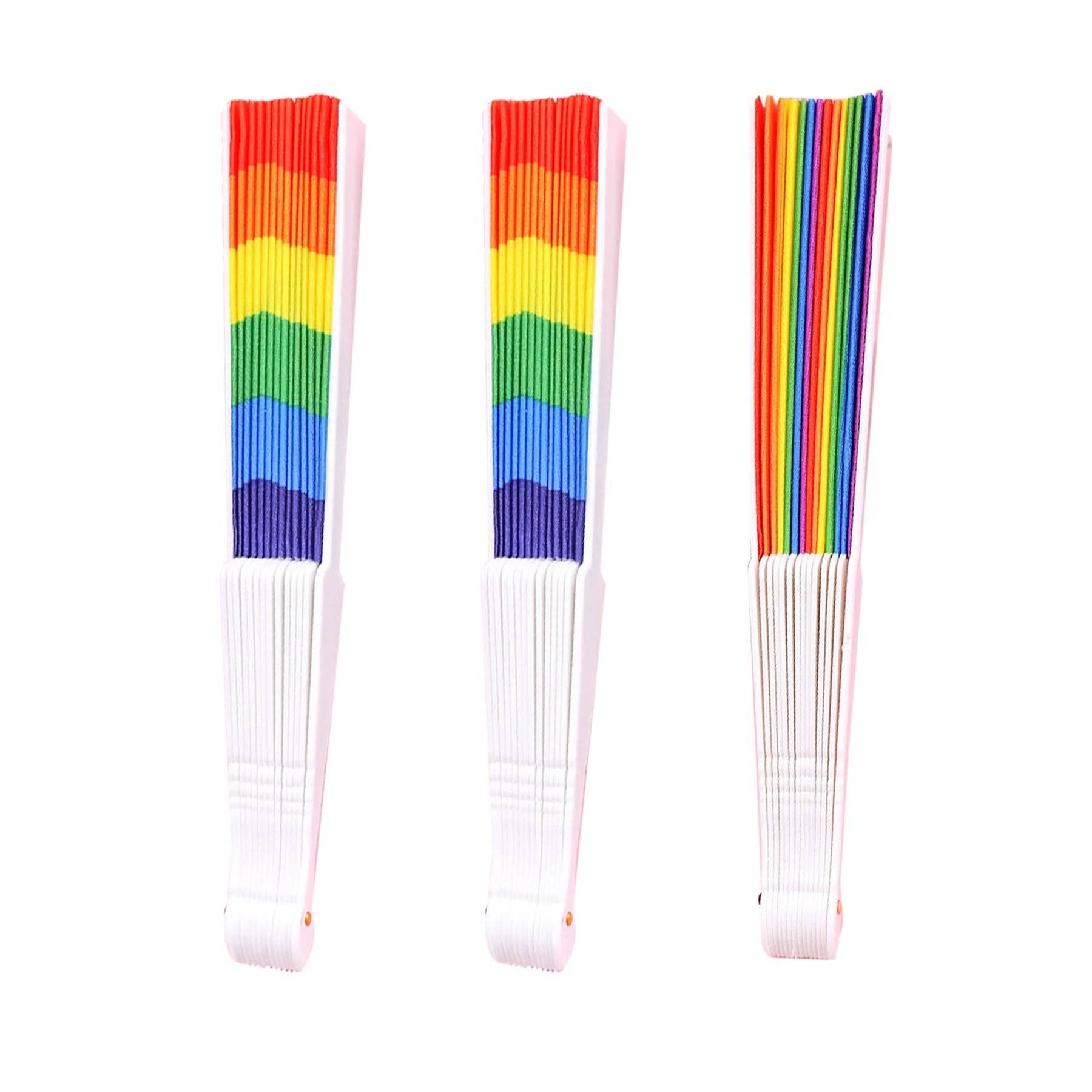 Custom Rainbow Folding Fan 5