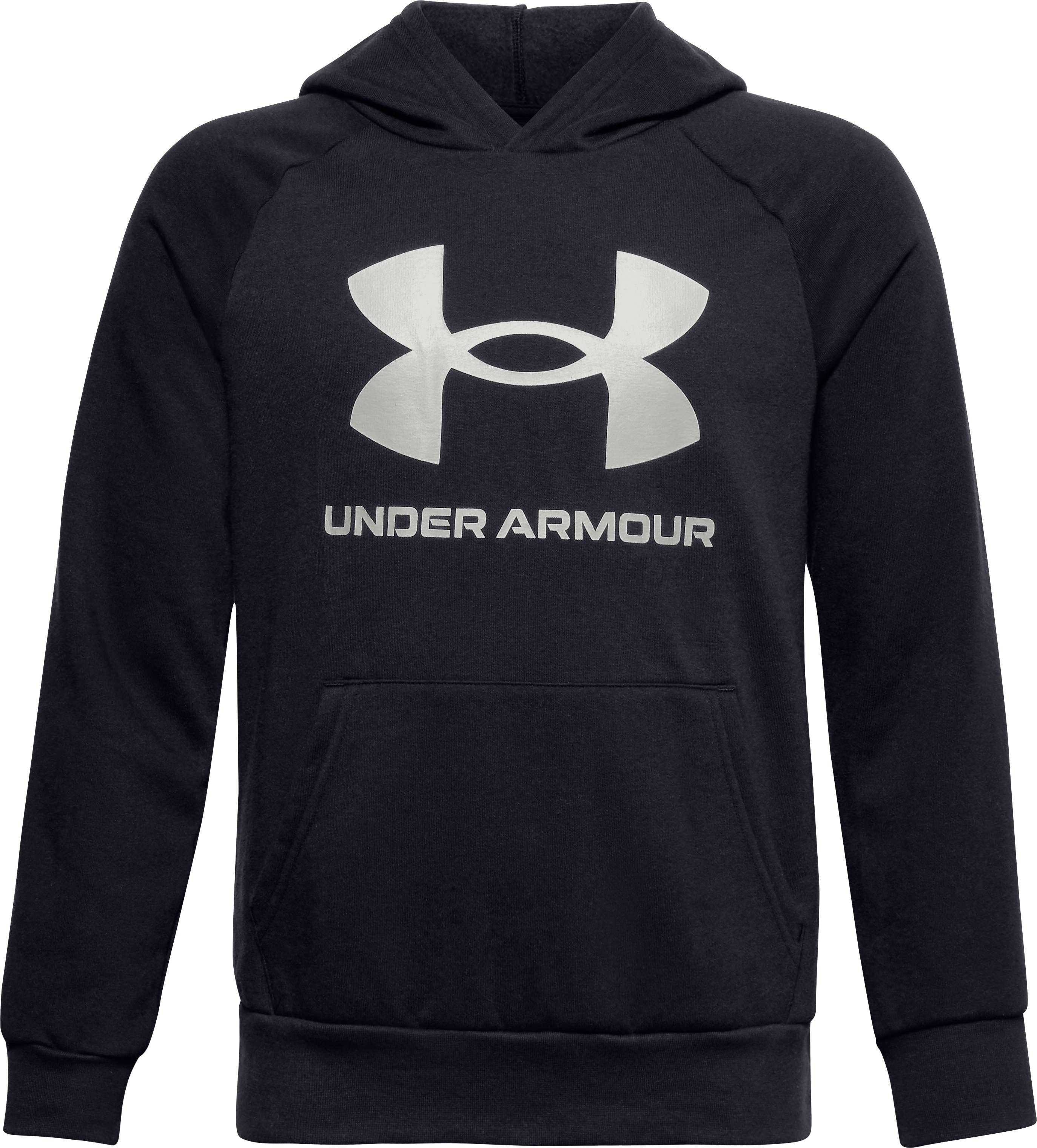 UA Rival Fleece Big Logo Boys' Hoodie, custom hoodie or sweatshirt with logo imprint 12