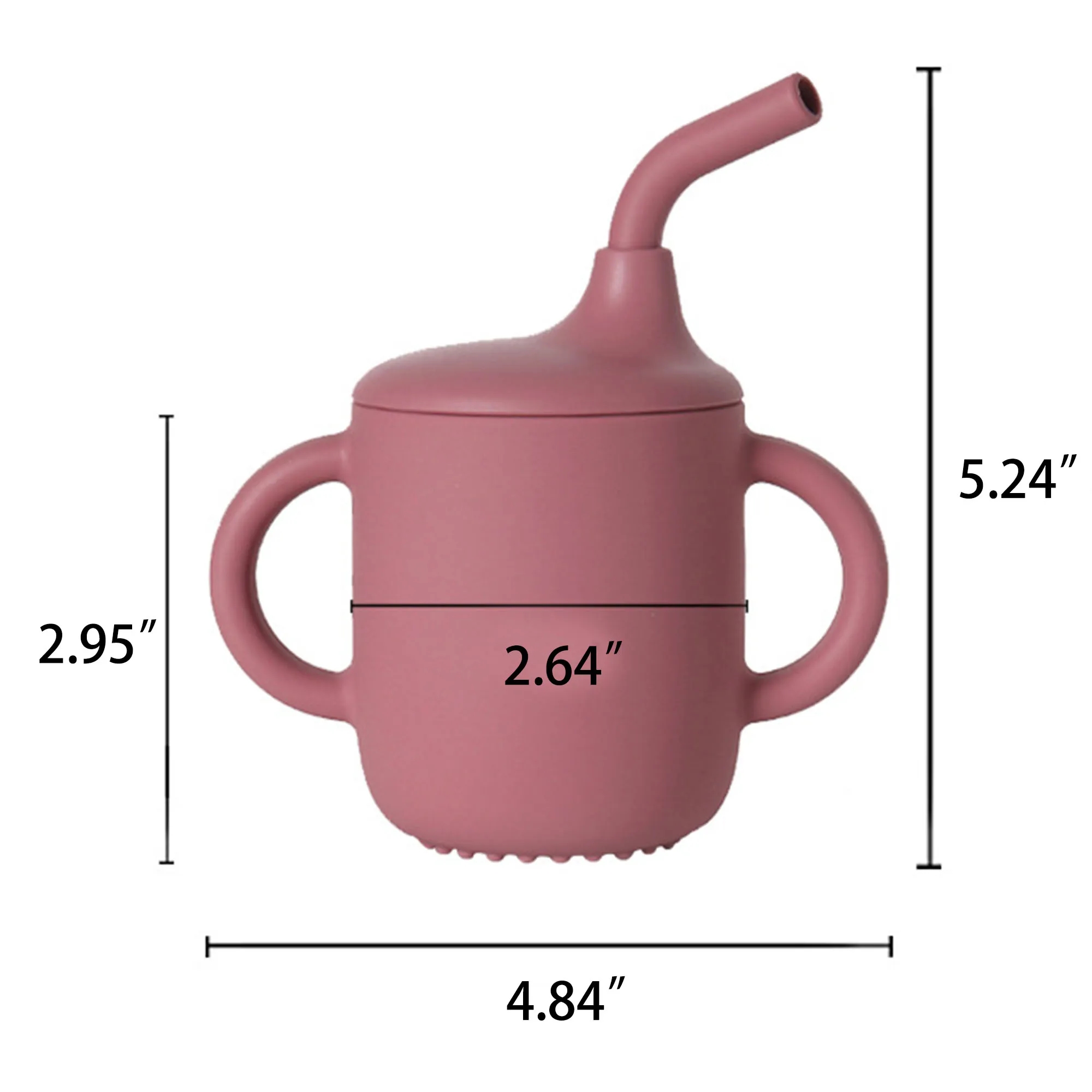 Creative Baby Food Grade Silicone Drinking Mug MOQ 100 5