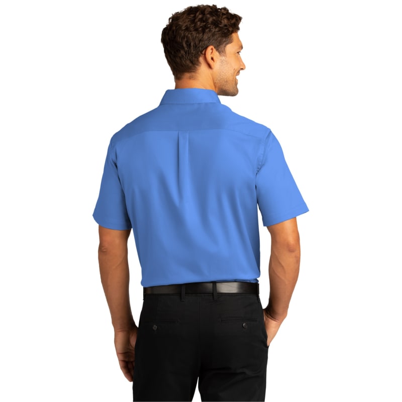 Port Authority Short Sleeve SuperPro React Twill Shirt. 65