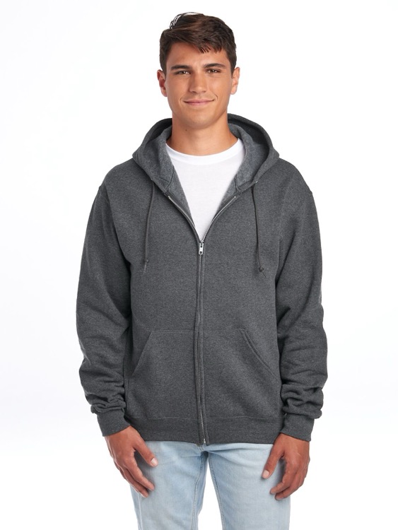 JERZEES NuBlend® Unisex Full-Zip Hooded Sweatshirt 12