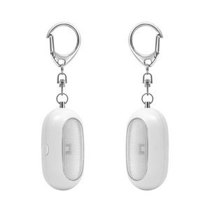 Compact Bar Shaped Personal Alarm 120DB Loud Sound With Flashlight 1