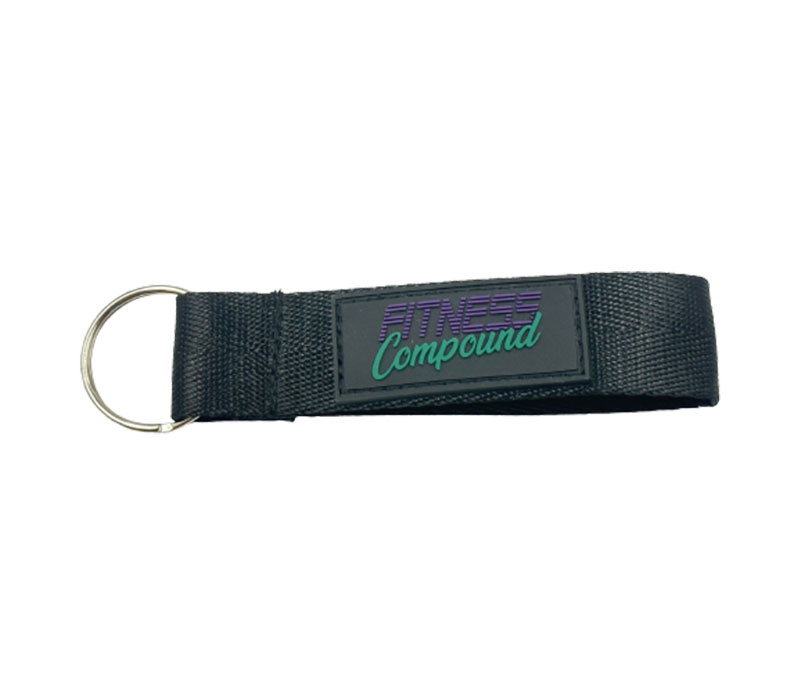 Polyester Short Lanyard with Soft PVC Label 3
