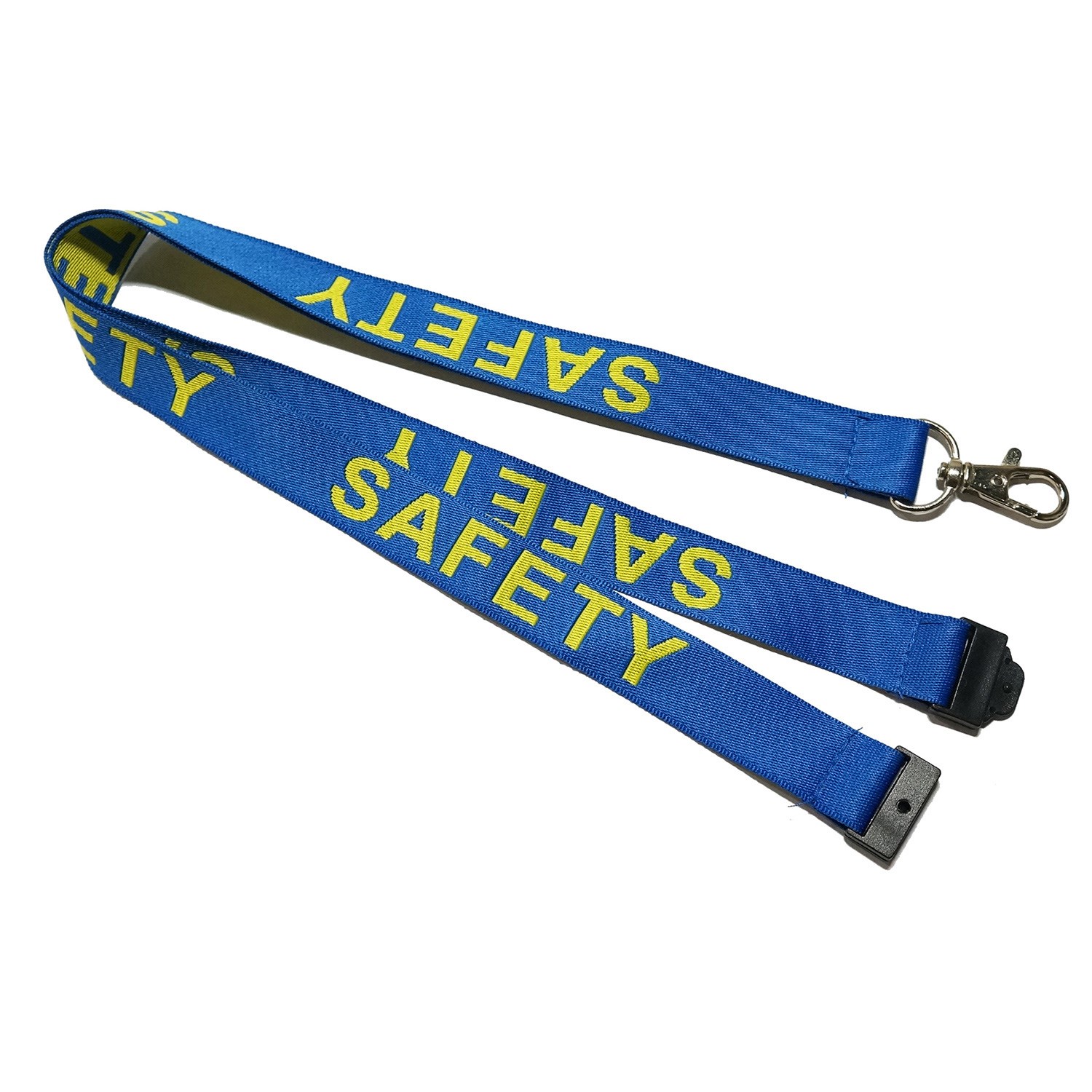 1" Woven Lanyards with Safety Breakaway 18