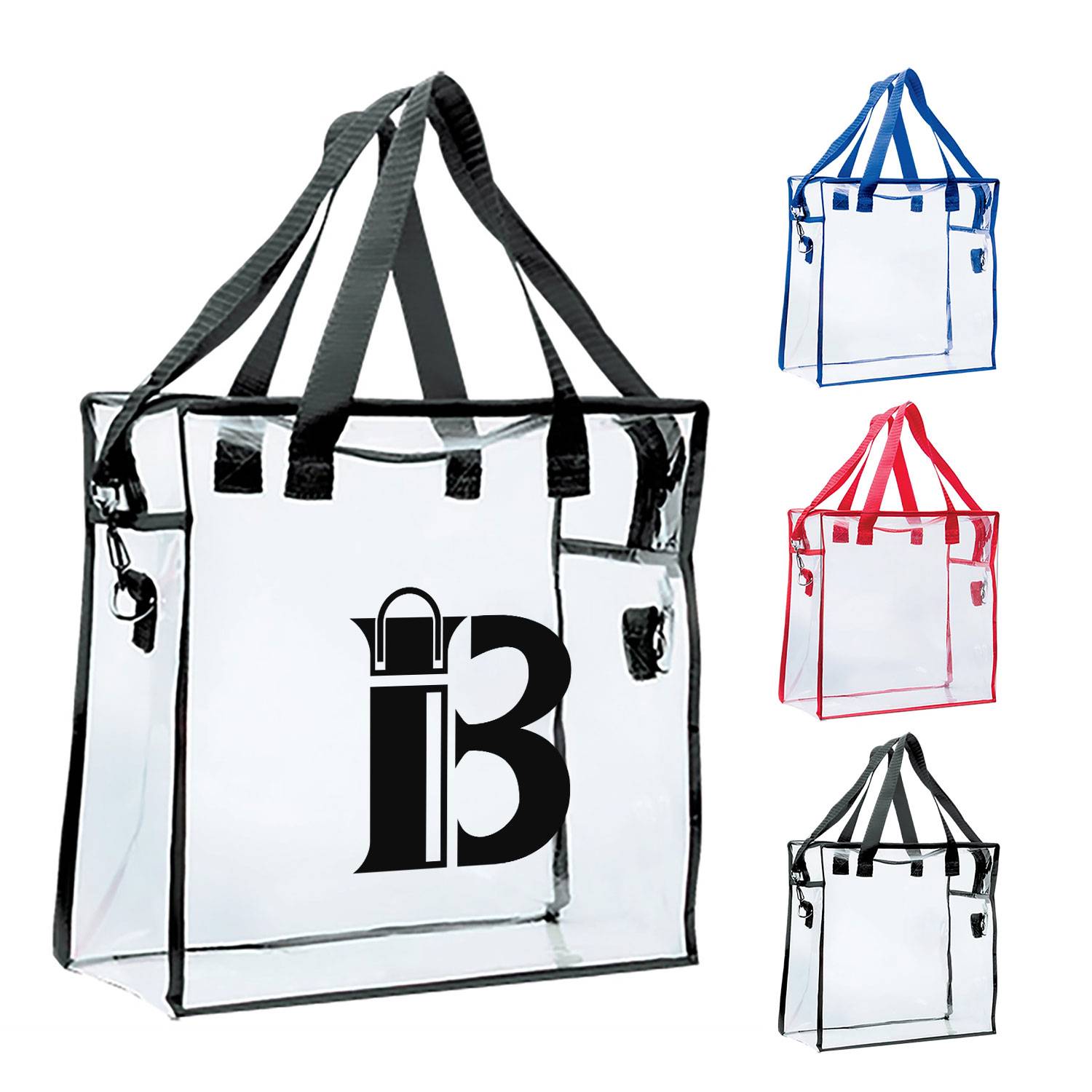 Transparent PVC zipper bag