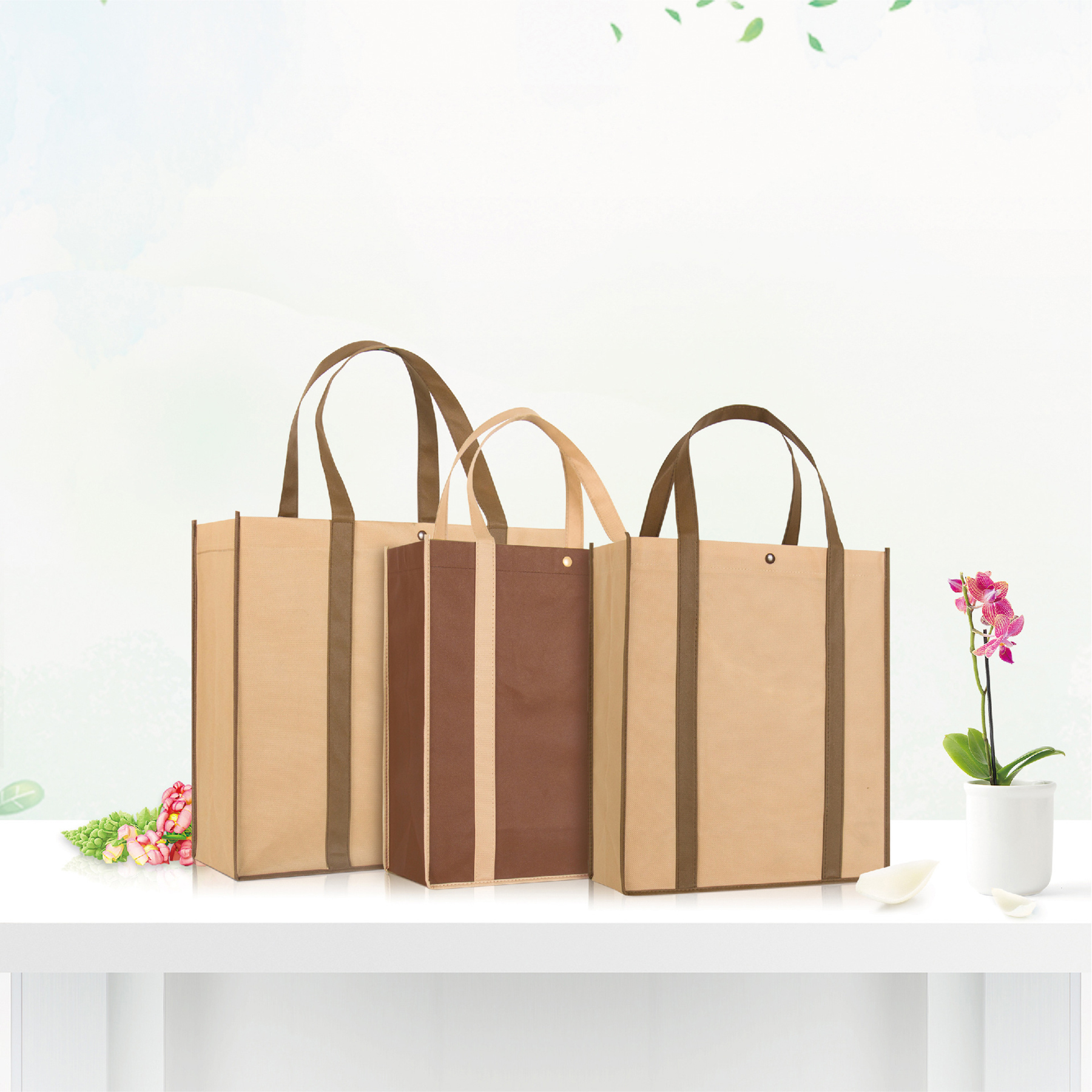 Reusable Non-Woven Shopper Tote Bag 2
