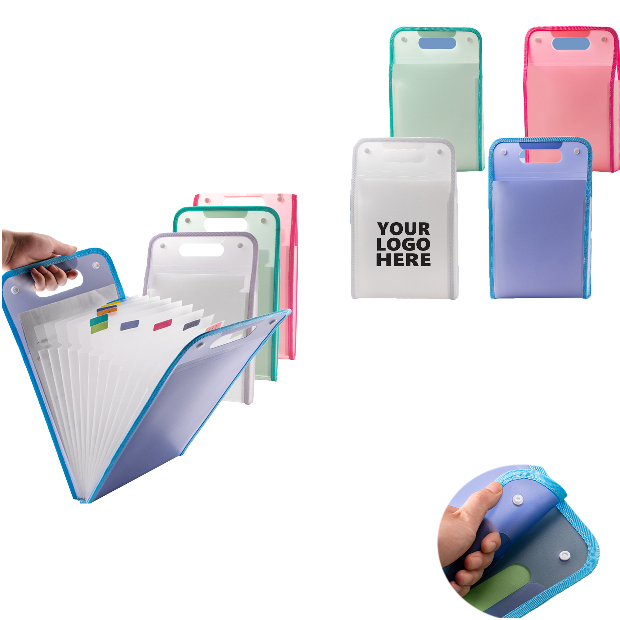 A4 Large Capacity Portable Multi-Layer Folder 1