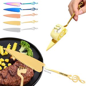 Music Note Serrated Cake Spatula Cutter 4