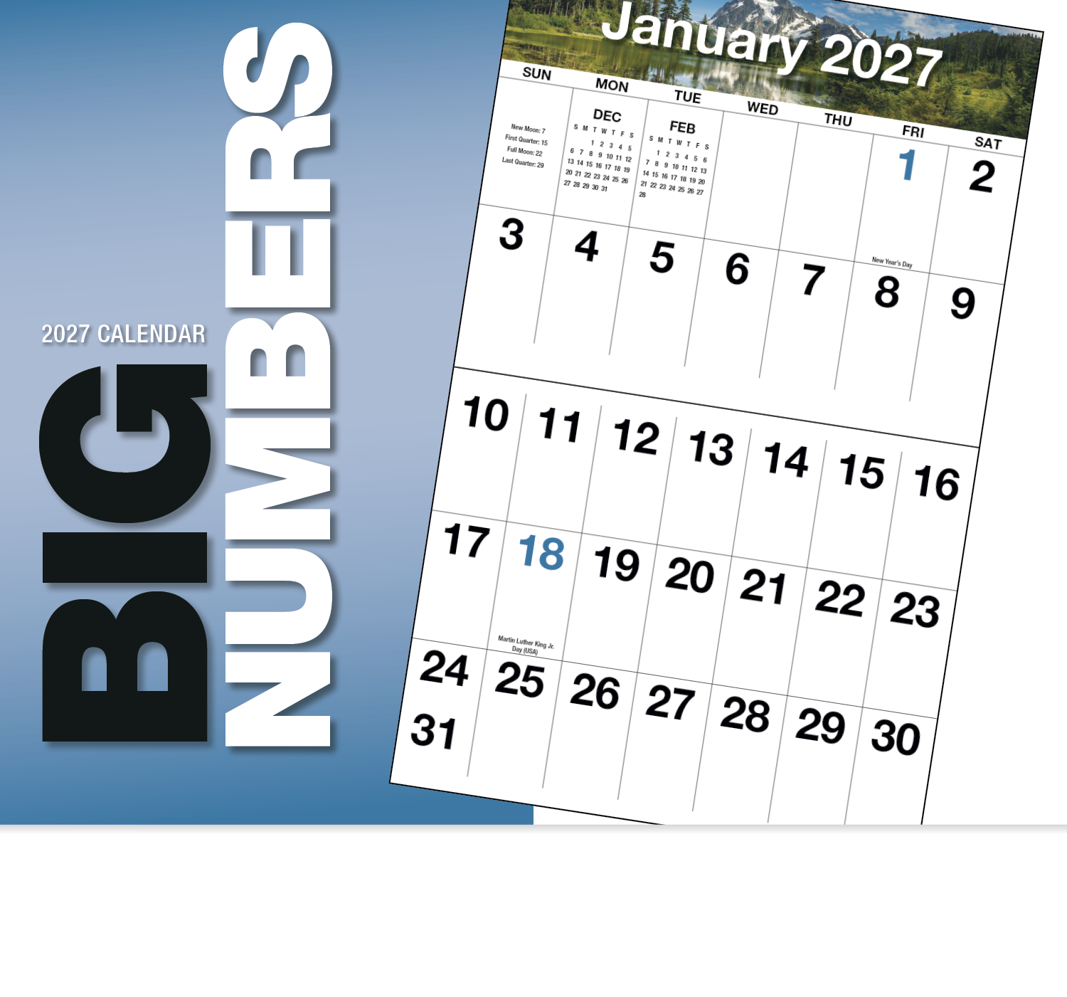 HotLine® Products Big Numbers Appointment Calendar - Stapled 62
