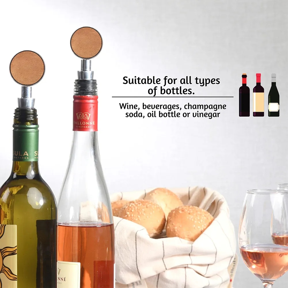 Wooden Wine Bottle Stopper 9