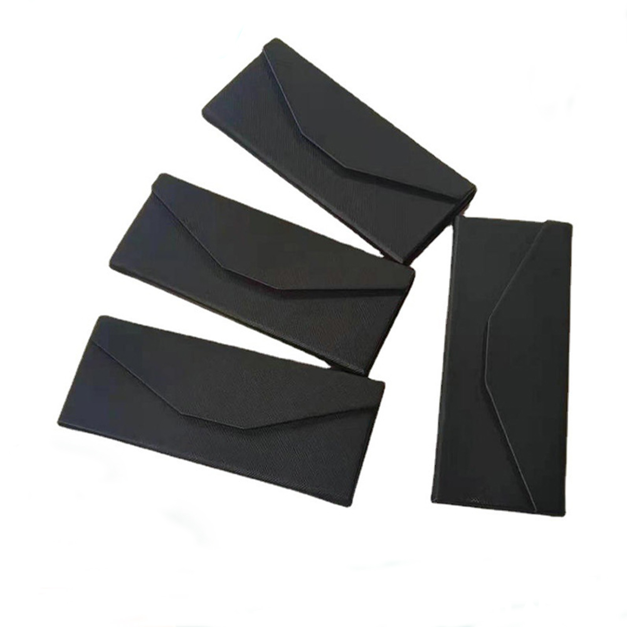 Triangle Foldable Glasses Case with Magnetic Closure 1