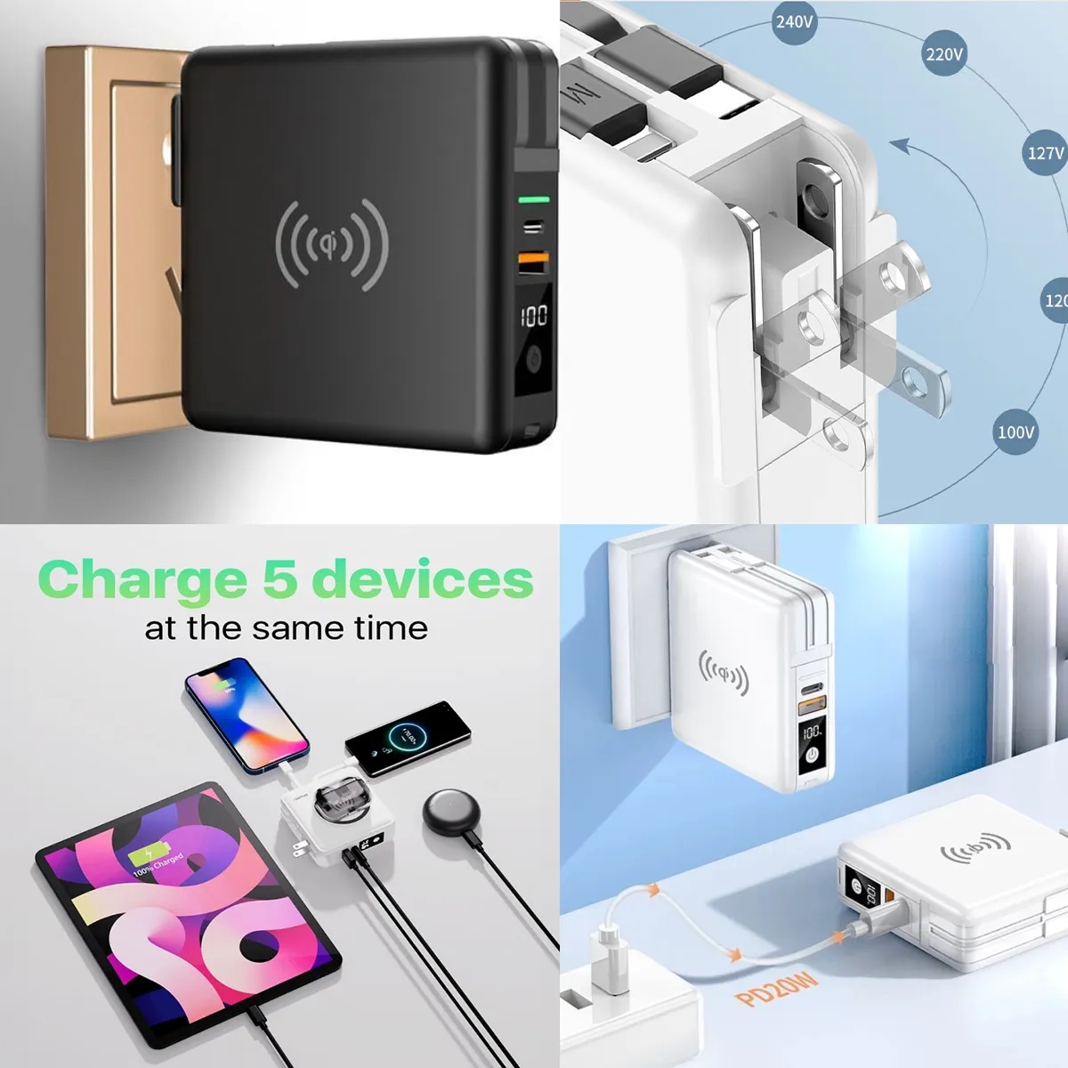 Wireless Power Bank Charger 4