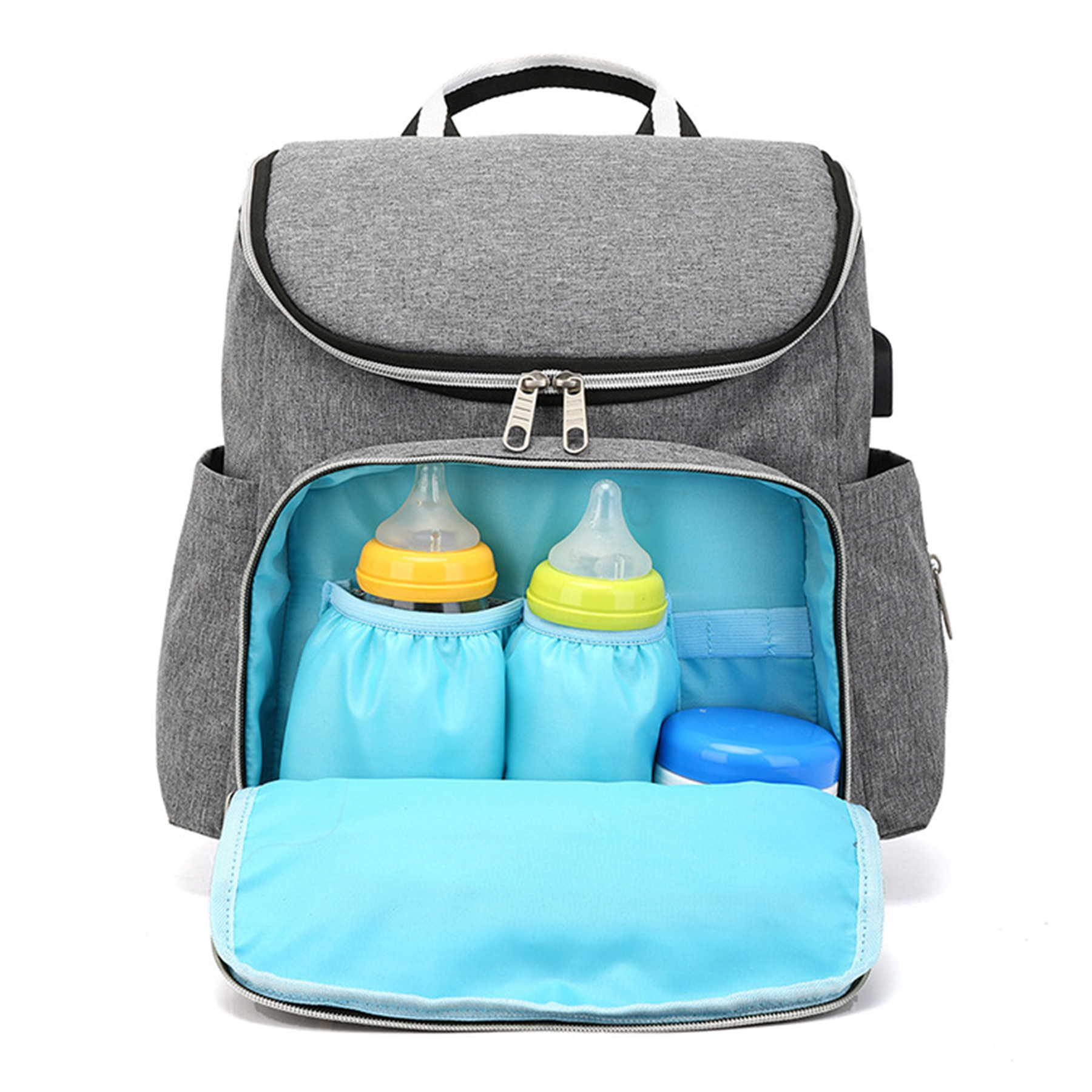 Black Baby Diaper Bag 2