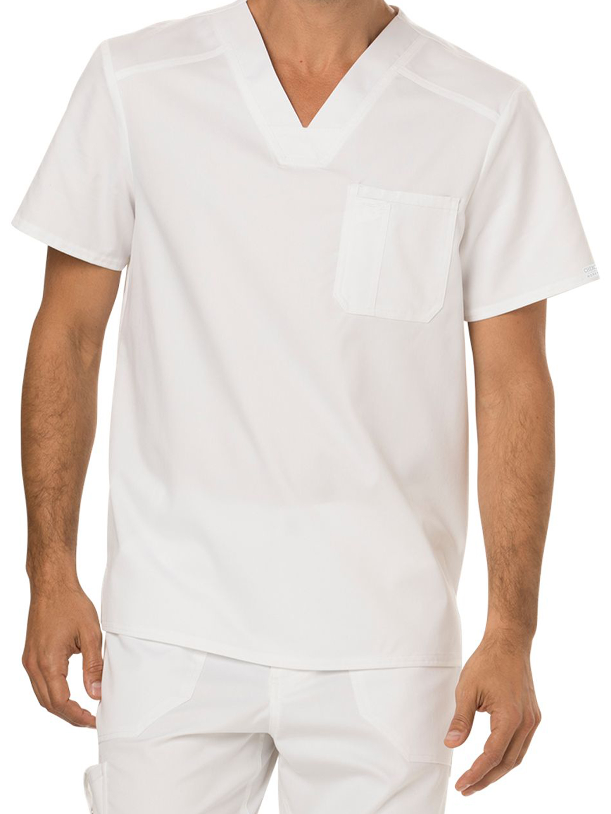Cherokee - Workwear Revolution - Men's 1-Pocket Tuckable V-Neck Top