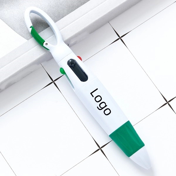 4 Color Carabineer Fashionable Ballpoint Pen 1