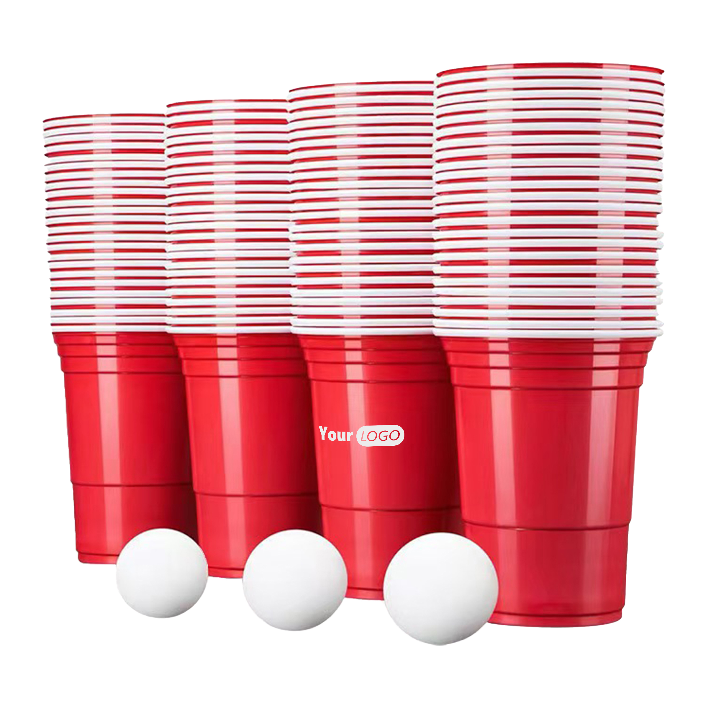Plastic Logo-Ready Drink Cup 4