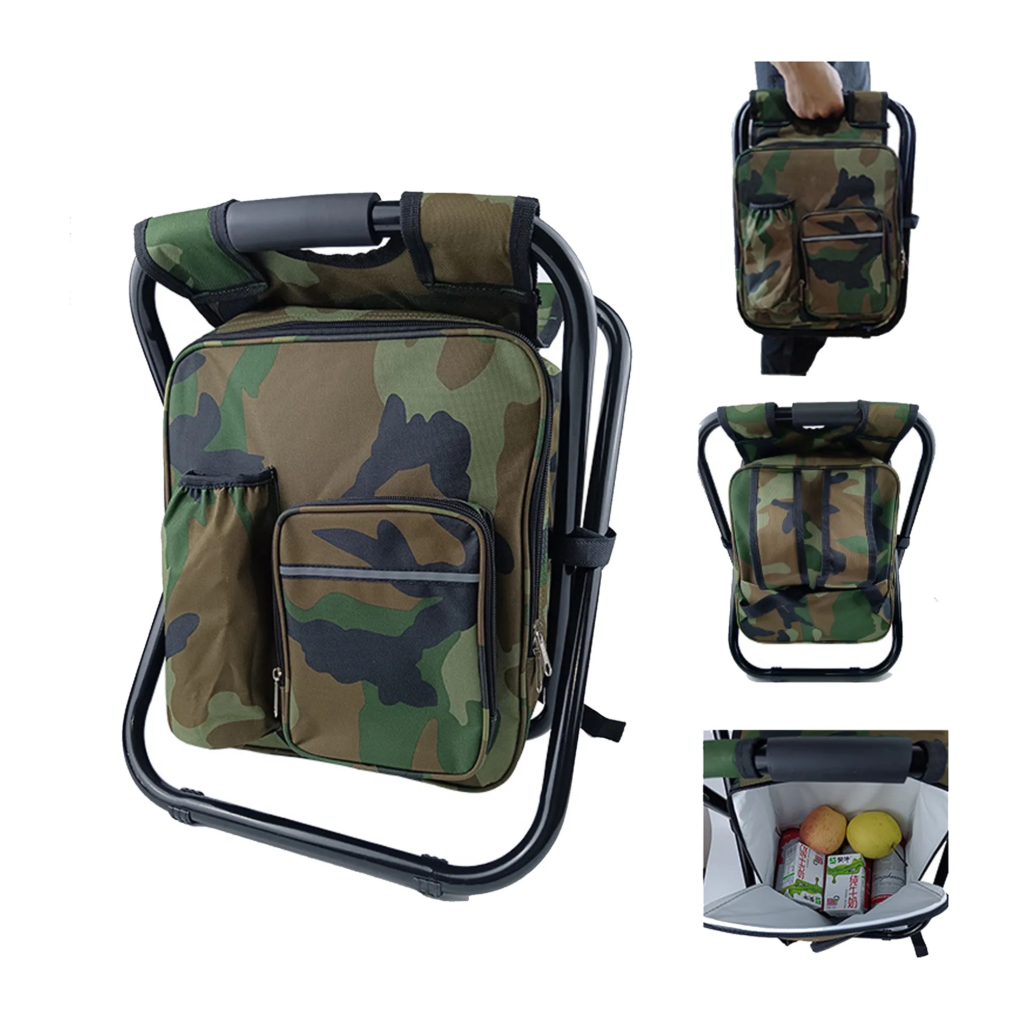 Beach Chair with Cooler Bag 4