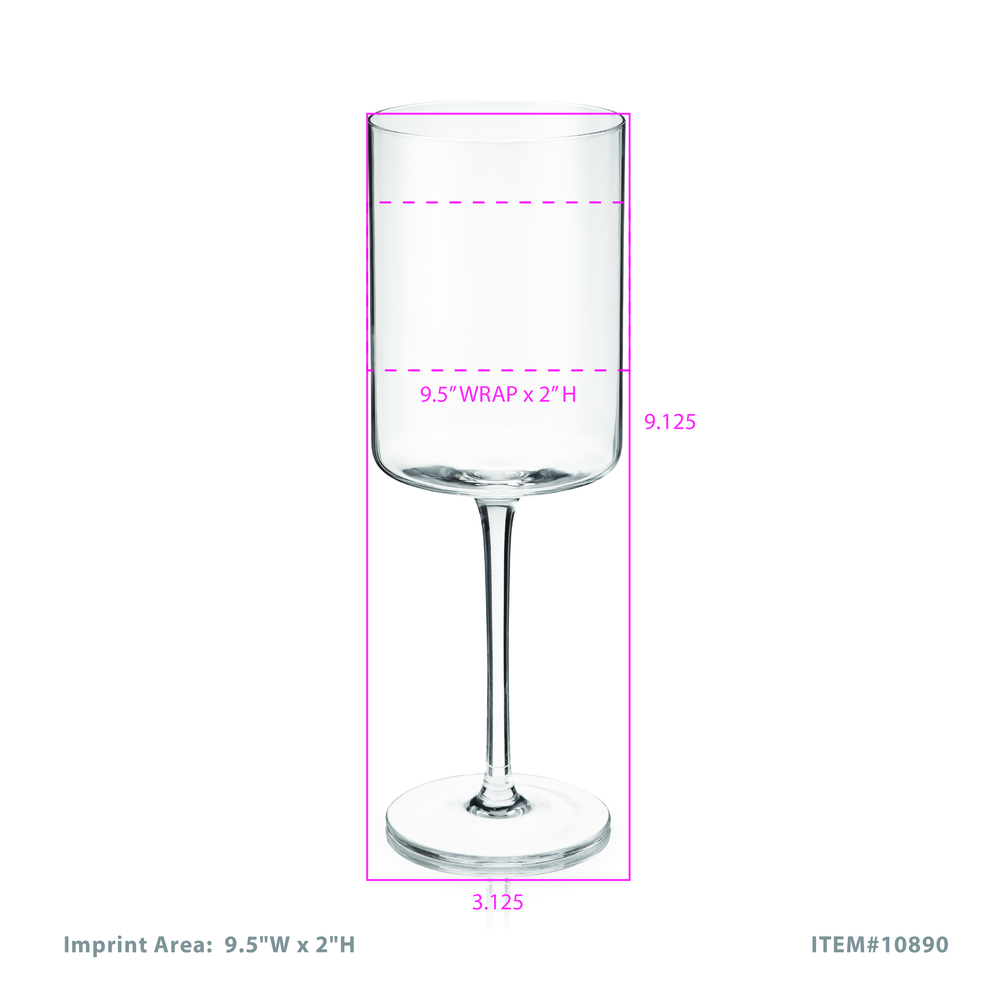 Viski® Laurel Red Wine Glass, set of 2 9