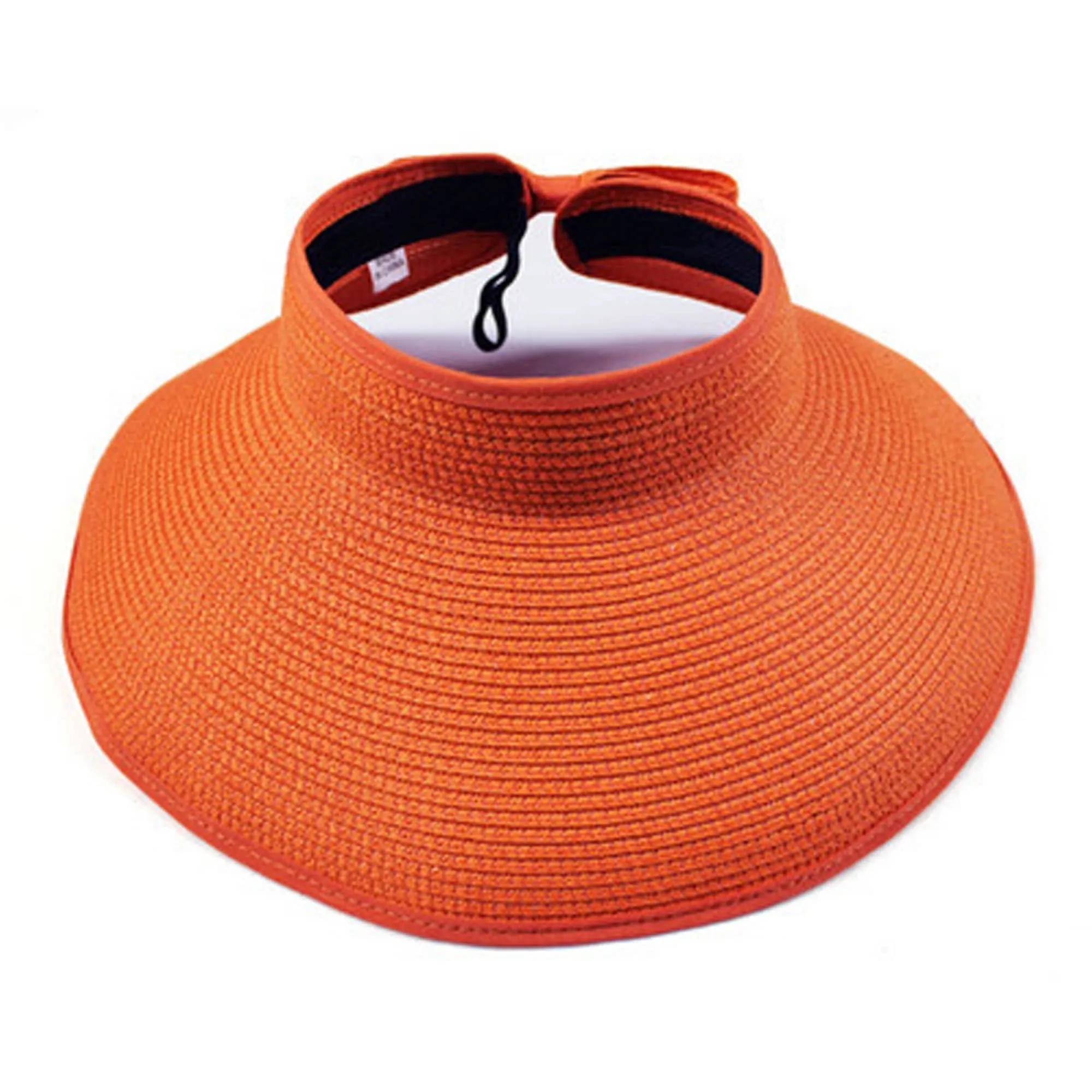 Collapsible Summer Straw Hat 11
