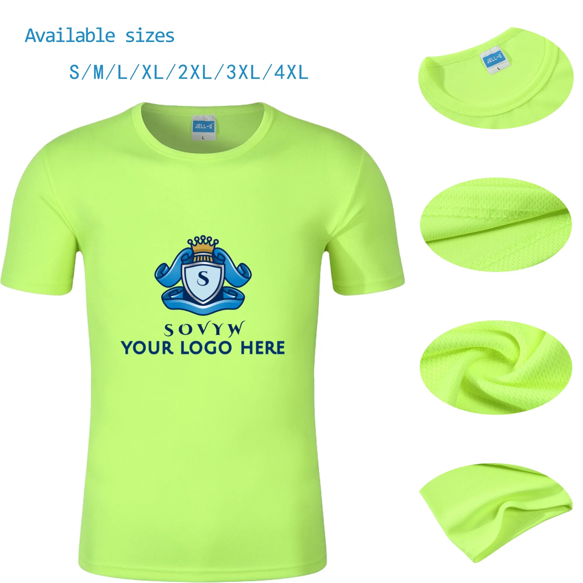 Customised Breathable Team Uniform T-Shirts 2