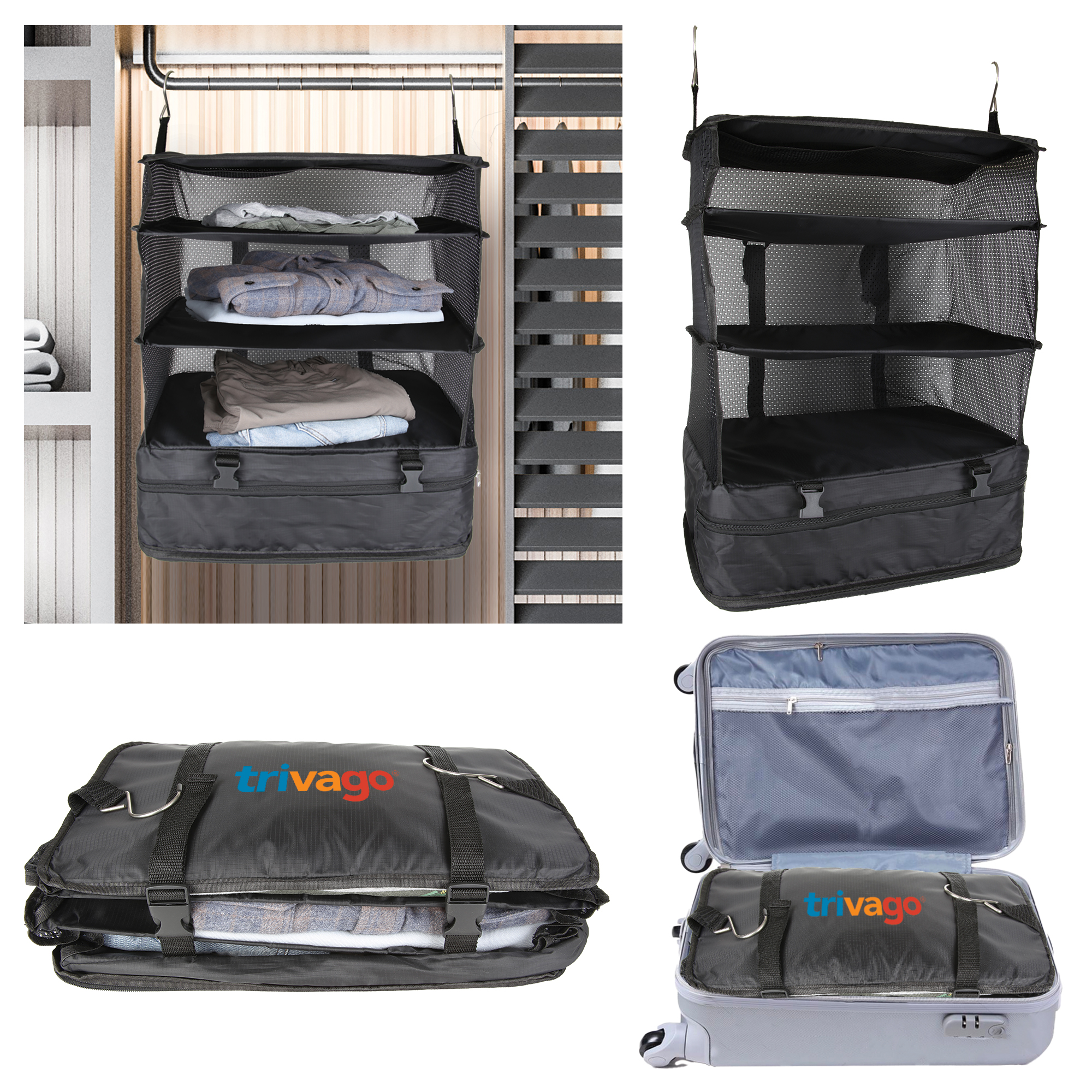 Collapsible Luggage Organizer