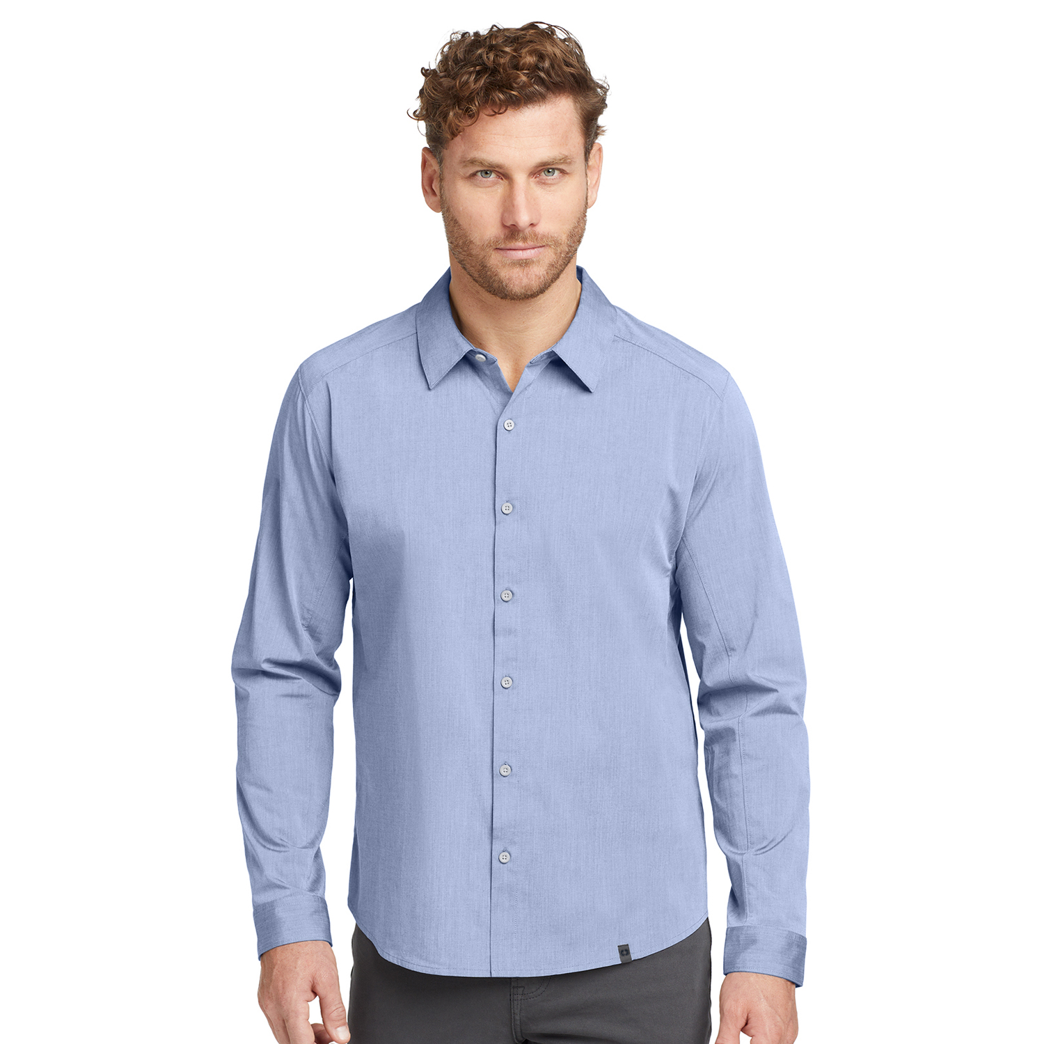 OGIO® Men's Long Sleeve Woven Shirt 4