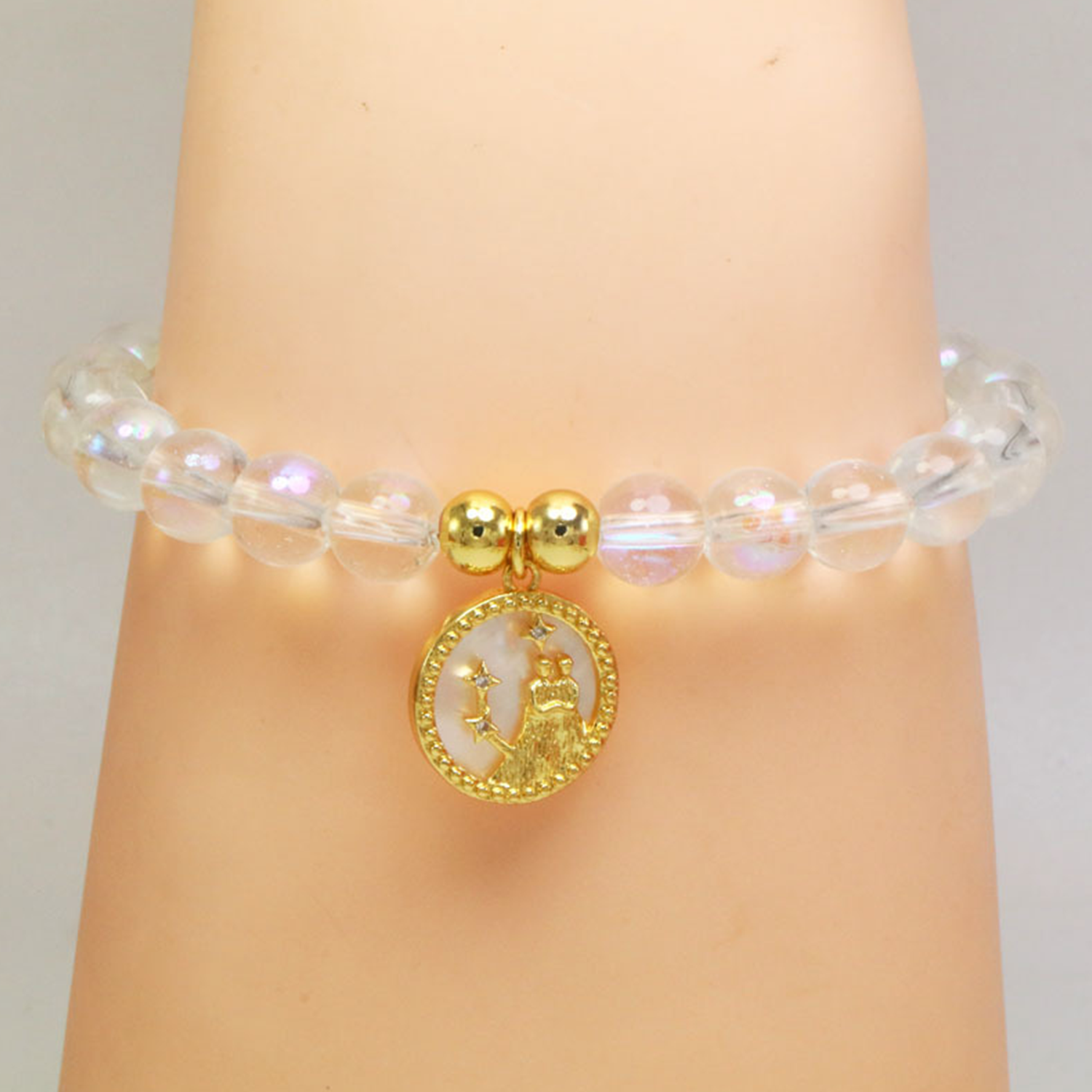 Zodiac Crystal Copper Bracelet for Women Gift 6