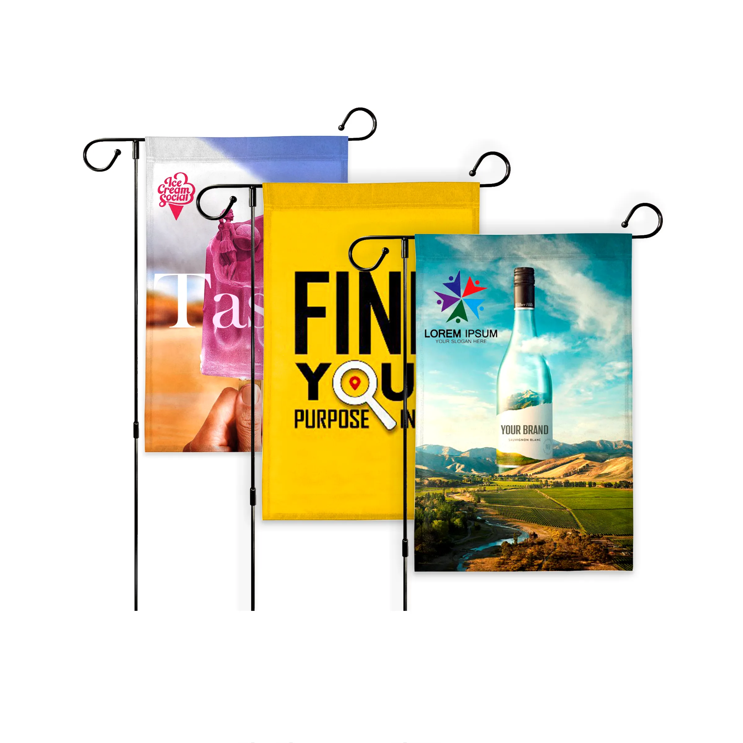 Custom Garden Flag Kit 3
