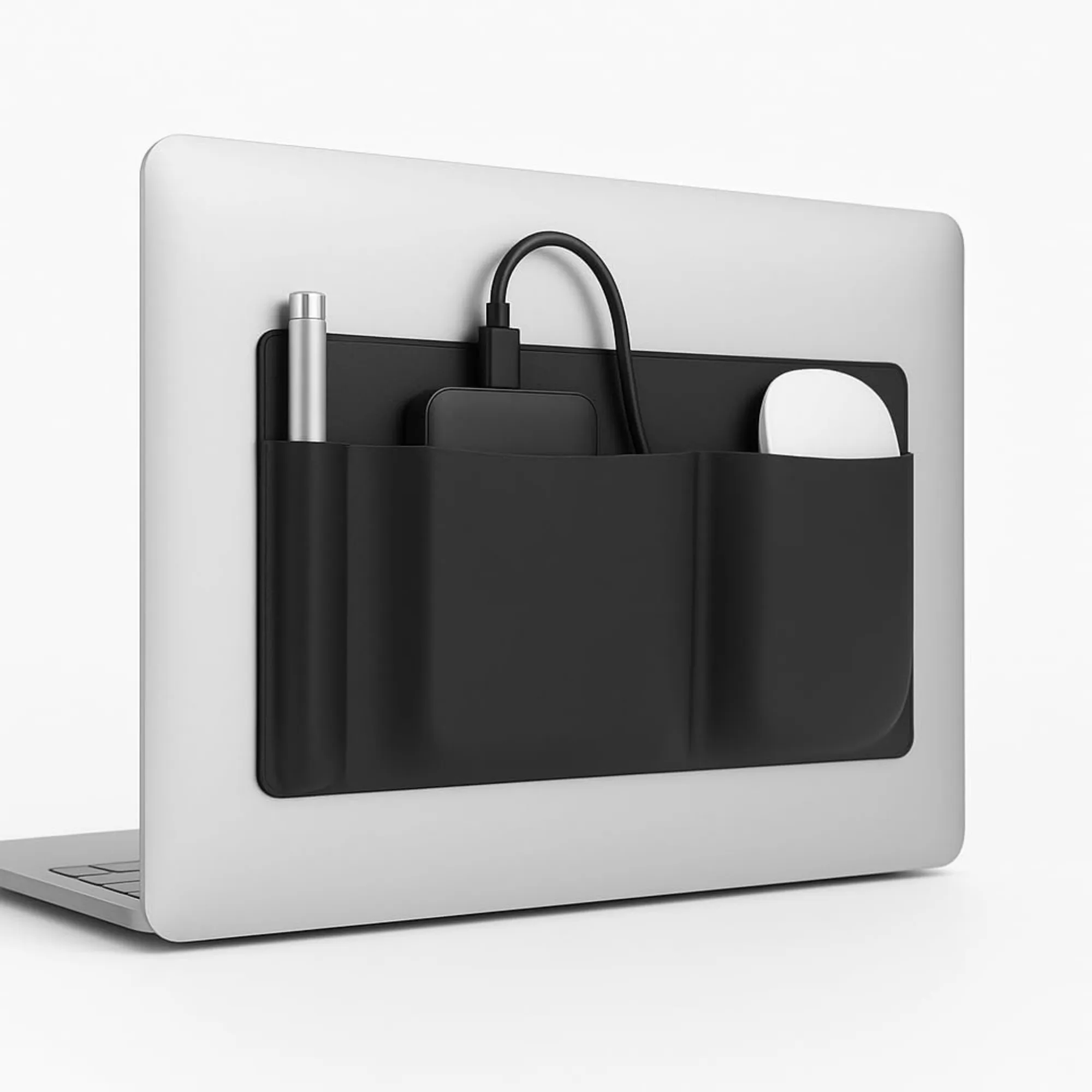Adhesive Laptop Mouse Holder Organizer 3