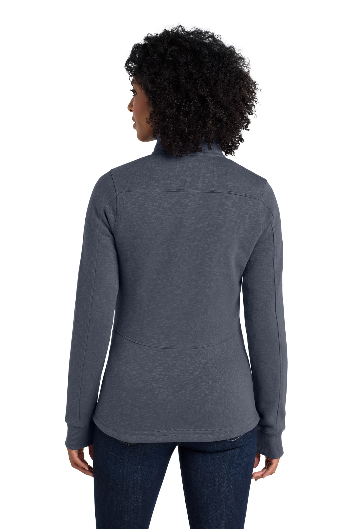 Port Authority Women's Slub Fleece Full-Zip Jacket. L293 16